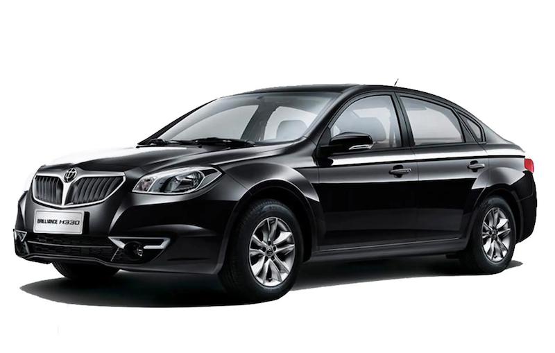 سپر عقب برلیانس h330 مشکی/ رنگ شده / کوره ای