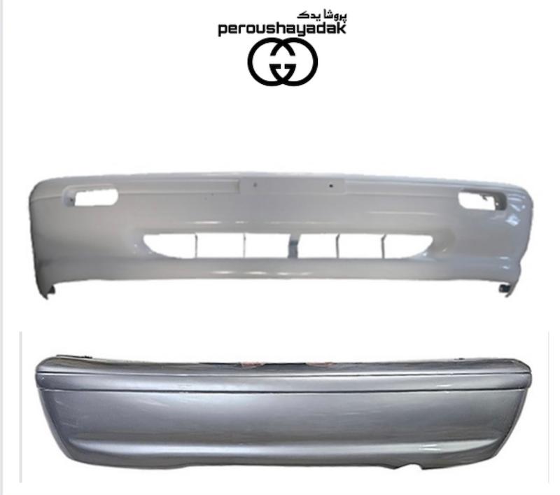 سپر جلو عقب پراید ۱۴۱ نقره ای برند مهرساز/ کوره ای
