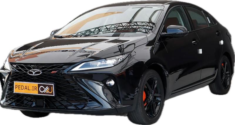 سپر جلو آریزو ۶ جی تی رنگ مشکی ( گوشه چپ و راست)