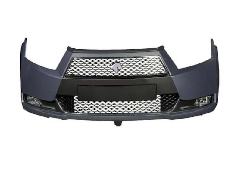 سپر جلو دنا و دنا پلاس خاکستری متال