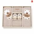 ست حوله ۵تکه جعبه ای نوزاد M&M