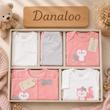 ست ۱۹تکه لباس نوزادی Danaloo مدل سنجاب