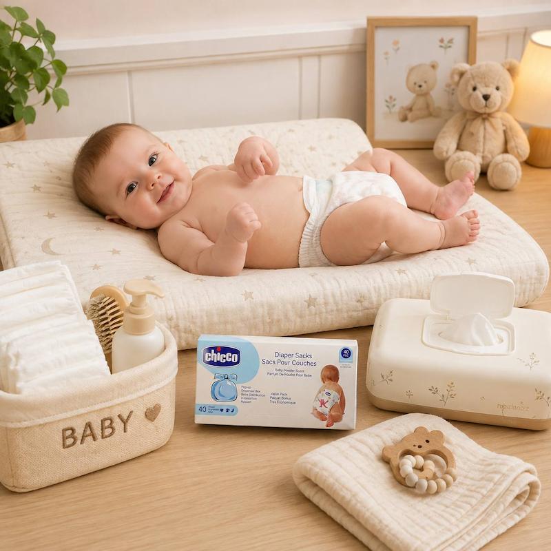 کیسه دفع پوشک بچه چیکو