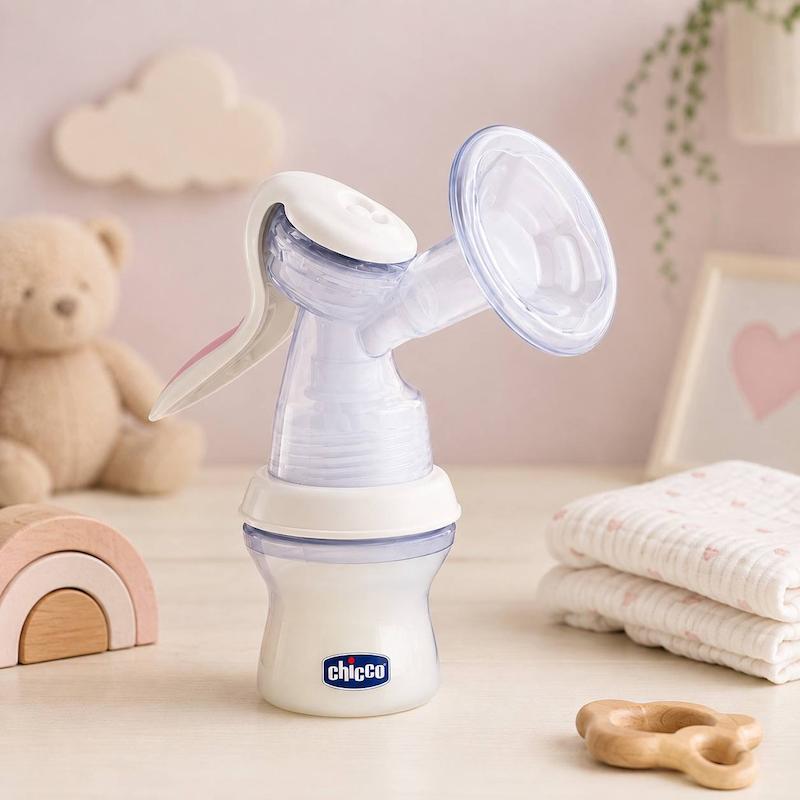 شیردوش دستی چیکو Chicco Manual Breast Pump با سری سیلیکونی