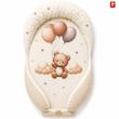 قنداق سوئیسی نوزاد طرح‌دار خرسی