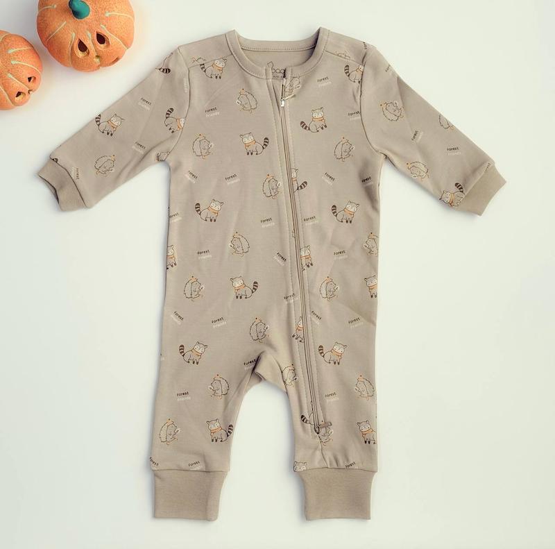 سرهمی زیپی طرح جنگل