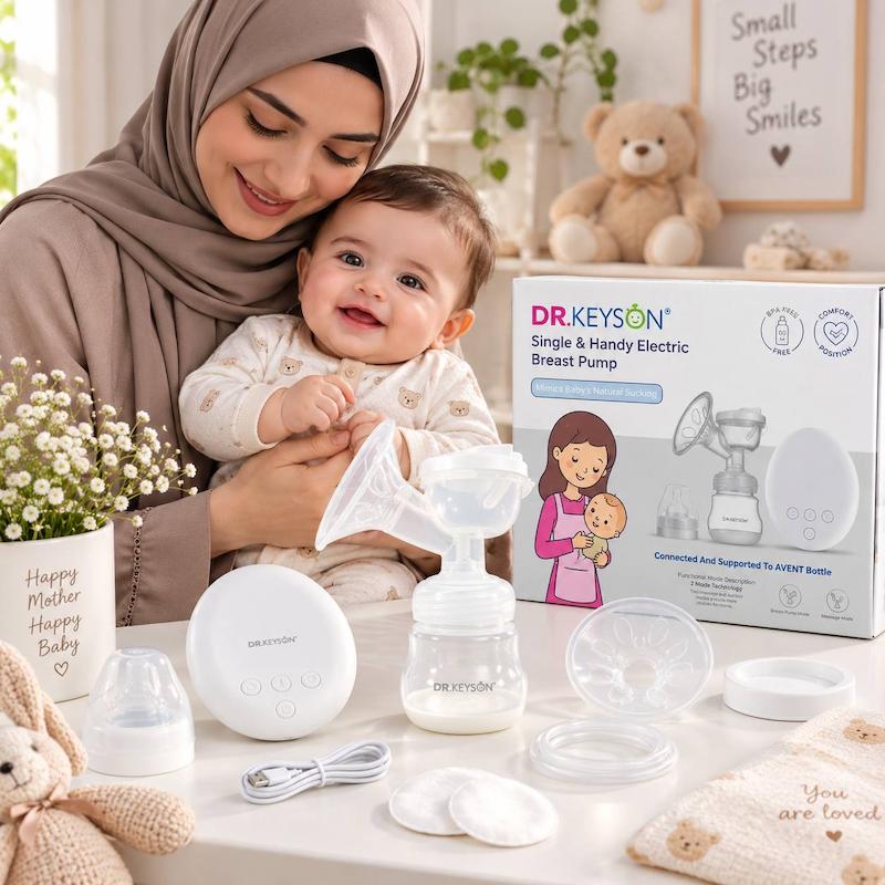شیردوش برقی DR.KEYSON مدل KIA 2104 با ۹ سطح مکش و حالت ماساژ