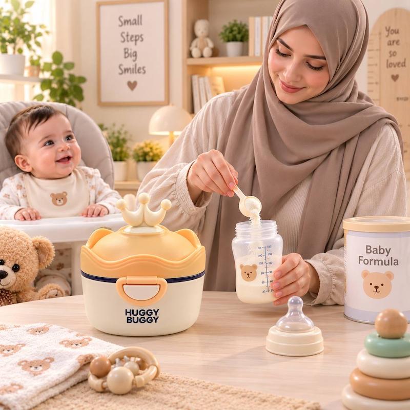 کانتر شیر خشک Huggy Buggy 