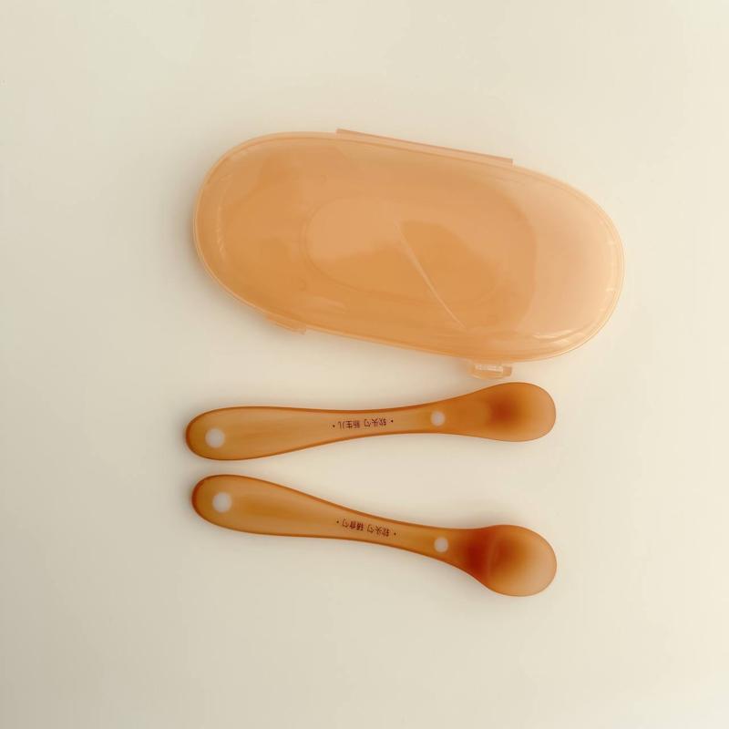 قاشق ۲عددی سیلیکونی 