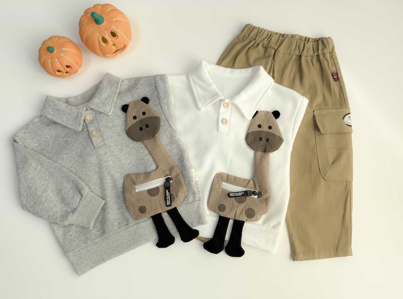 ست ۲تکه بلوز و شلوار زرافه