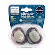 پستانک جفتی اونت Ultra air Nighttime سایز ۱۸-۶ ماه