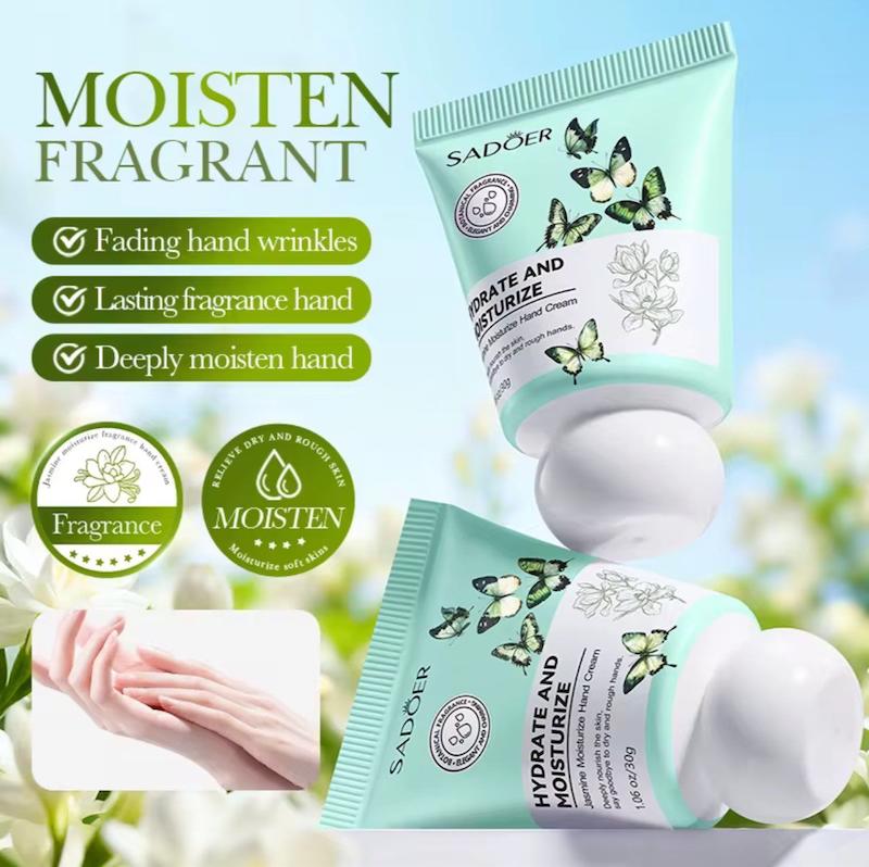 کرم عطری مرطوب کننده وآبرسان گل یاسمن