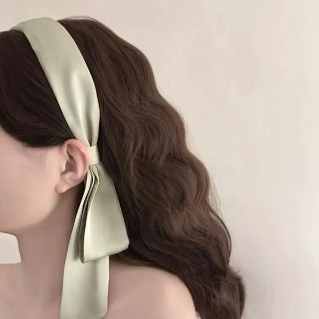 تل مو دخترانه پارچه‌ای طرح مینیمال
