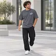 تیشرت مردانه باکسی نخ پنبه طرح وسپا پرسیسکا