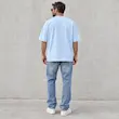 تیشرت مردانه باکسی نخ پنبه طرح نوشته ENJOY پرسیسکا