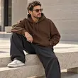 هودی مردانه اورسایز باکسی پرسیسکا