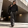 هودی مردانه اورسایز باکسی پرسیسکا