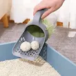 بیلچه خاک گربه مدل مخزن دار کیسه خور