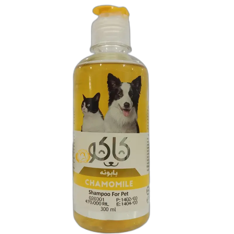 شامپو بابونه سگ و گربه کاکو