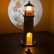 چراغ خواب فانوس دریایی مدل اسپیکردار