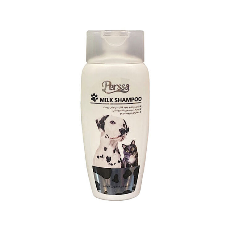 شامپو سگ گربه پرسا مدل Milk Shampoo