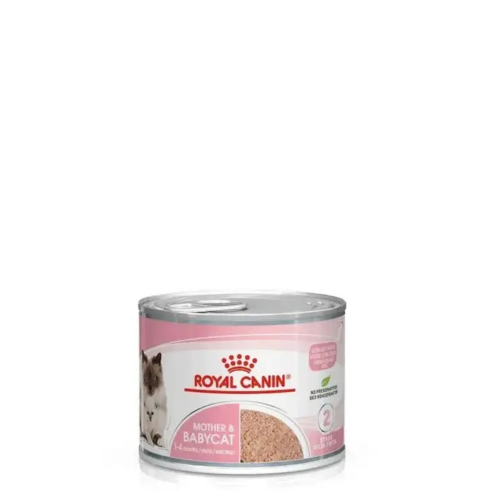 کنسرو بچه گربه و مادر رویال کنین وزن 195 گرم-Royal canin