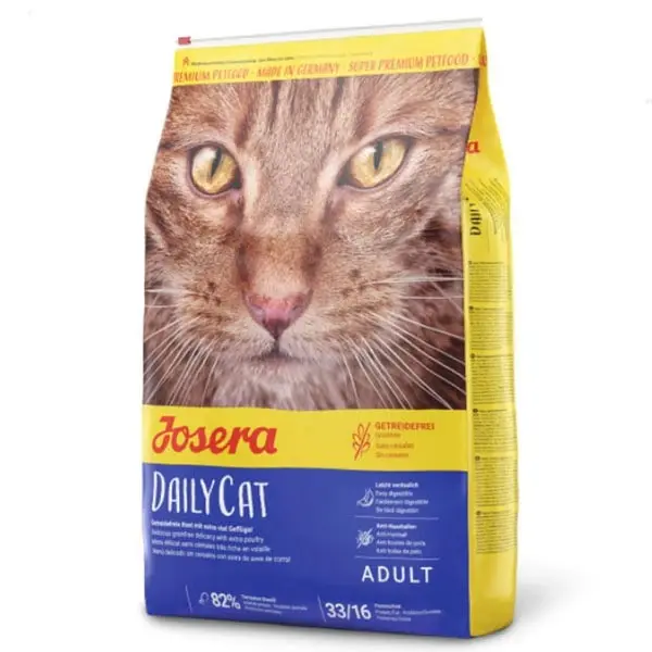 غذای خشک گربه جوسرا دیلی کت با طعم پرندگان Josera Daily Cat Food With Poultry
