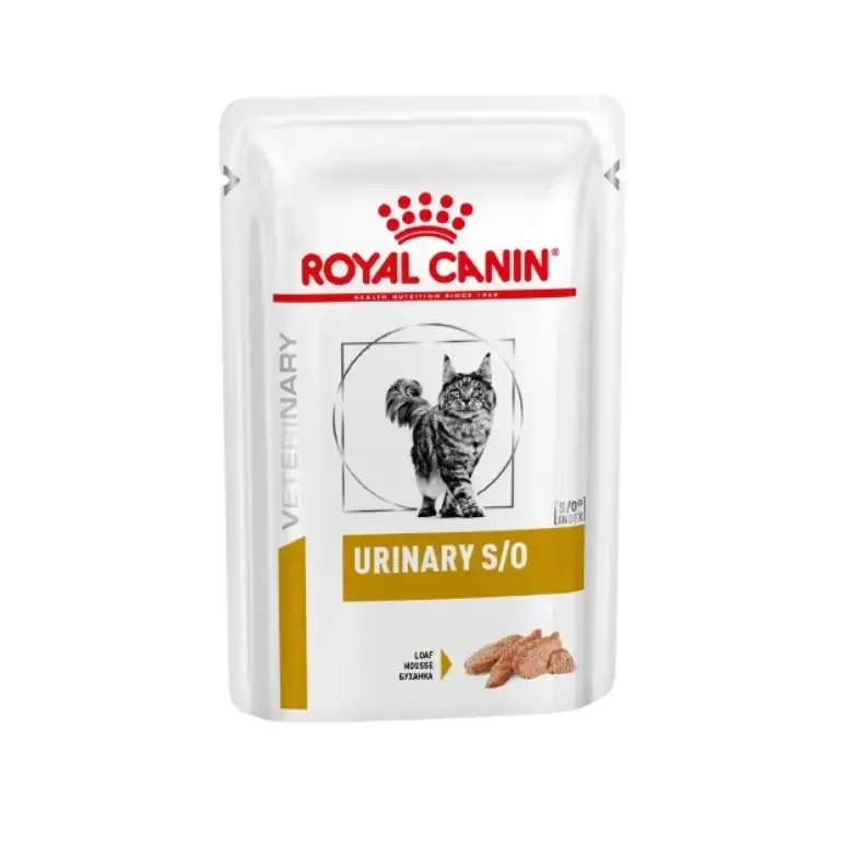 پوچ گربه رویال کنین مناسب مشکلات مجاری ادراری Royal Canin Urinary S/O Pouch Wet Cat Food In Gravy