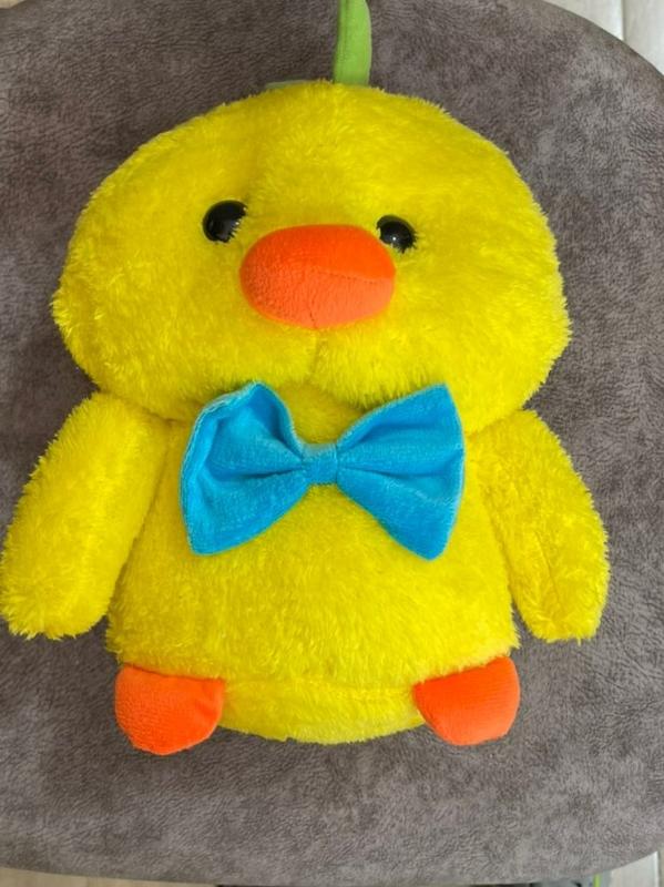 عروسک جوجه بزرگ پاپيون دار  