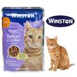 پوچ وينستون طعم های مختلف100 گرمی گربه