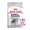 غذای خشک سگ عقیم رویال کنین مدل مینی استرلایزد Royal Canin Mini Sterilized وزن 1 کیلوگرم در زیپ لاک