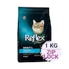 غذای خشک گربه عقیم رفلکس پلاس مدل استرلایز با طعم ماهی سالمون Reflex Plus Sterilised with Salmon وزن 1 کیلوگرم در بسته بندی زیپ لاک
