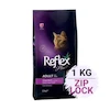 غذای خشک گربه رفلکس پلاس مدل گورمت با طعم مرغ Reflex Plus Gourmet with Chicken وزن 1 کیلوگرم در بسته بندی زیپ لاک