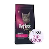غذای خشک گربه رفلکس پلاس مدل چوزی با طعم ماهی سالمون Reflex Plus Choosy with Salmon وزن 1 کیلوگرم در بسته بندی زیپ لاک