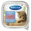 ووم گربه وینستون با طعم ماهی سالمون Winston with Salmon وزن 100 گرم