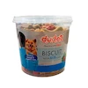 تشویقی سگ دودوتی مدل بیسکوئیتی با طعم مخلوط میکس وزن 350 گرم