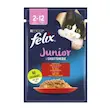 پوچ بچه گربه فلیکس با طعم گوشت گاو در ژله Felix Kitten with Beef in Jelly وزن 75 گرم