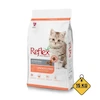 غذای خشک بچه گربه رفلکس مدل کیتن با طعم مرغ و برنج Reflex Kitten with Chicken & Rice وزن 15 کیلوگرم