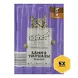 تشویقی گربه کچت مدل مدادی استیک با طعم بره و بوقلمون Cachet Stick with Lamb & Duck بسته 5 عددی