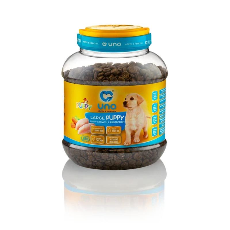 غذای خشک سگ اونو توله نژاد بزرگ بسته 2 کیلوگرمی