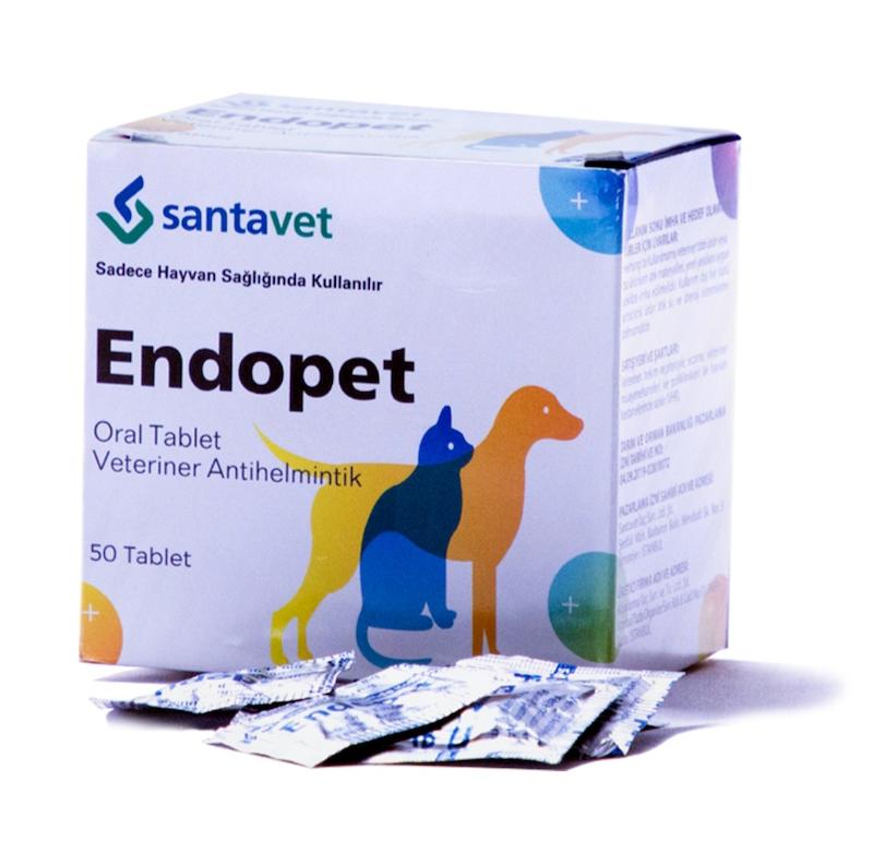 قرص ضد انگل اندوپت Endopet مخصوص سگ و گربه 
