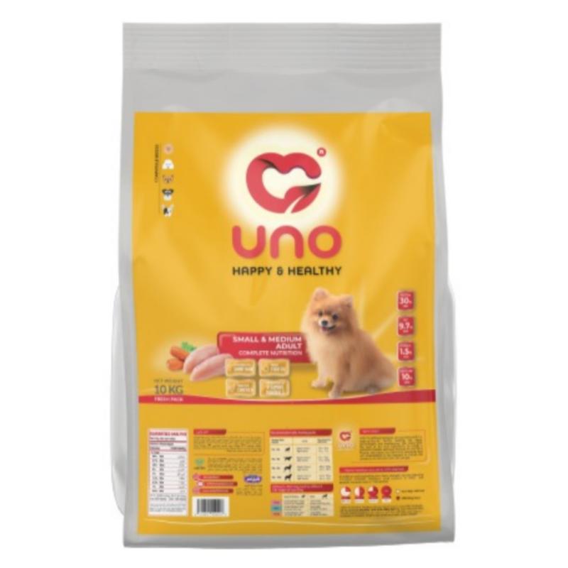 غذای خشک سگ اونو بالغ نژادهای کوچک و متوسط بسته 10 کیلوگرمی