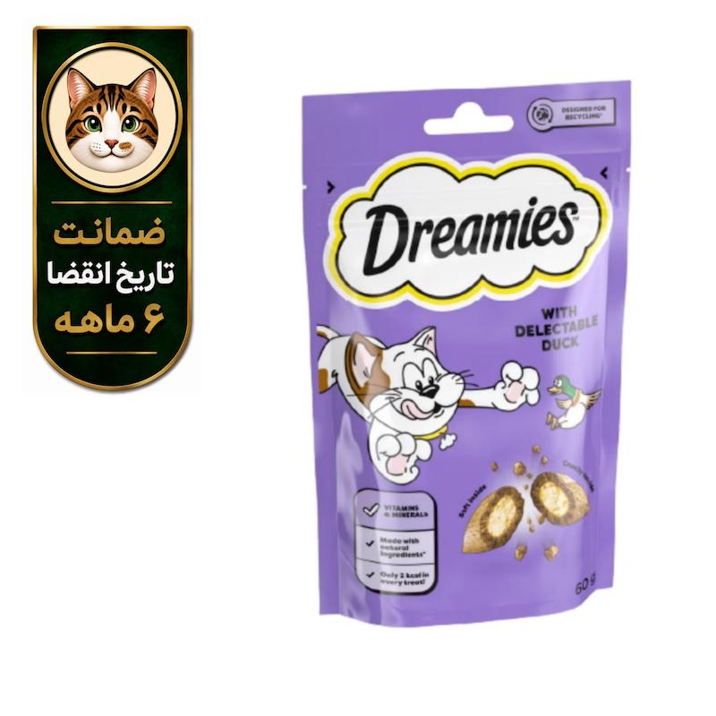 تشویقی گربه دریمز طعم اردک