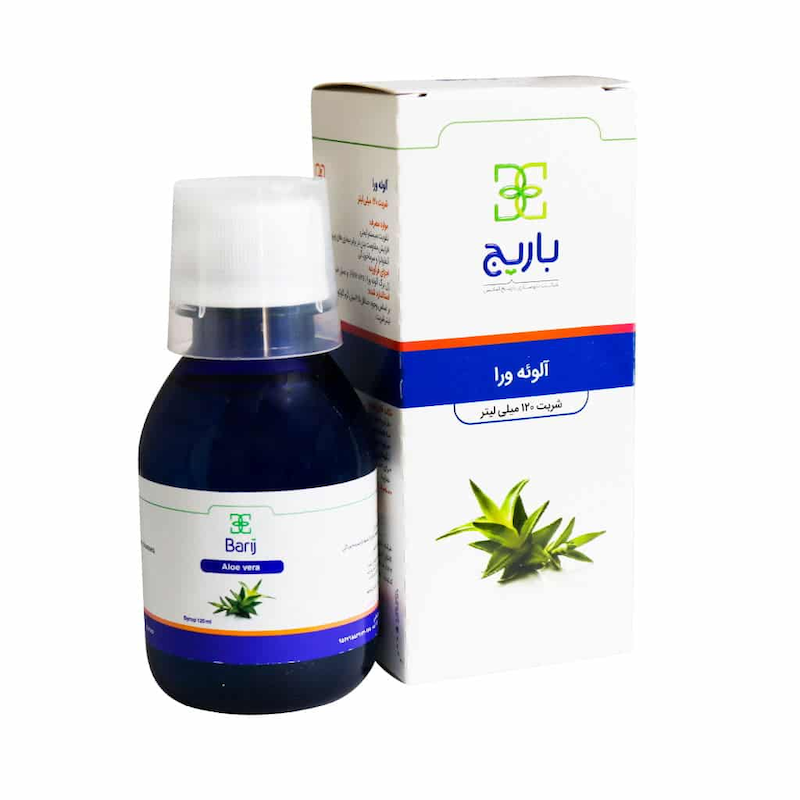 شربت آلوئه ورا باریج 120ml