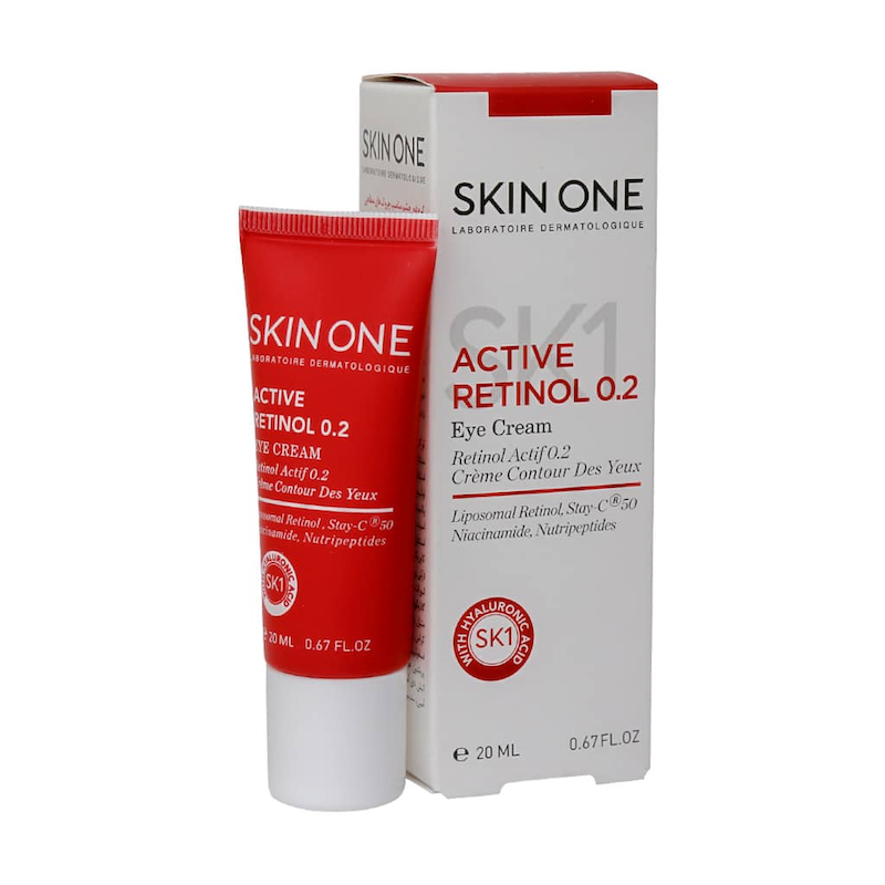 کرم دور چشم اکتیو رتینول 0.2 اسکین وان 20ml