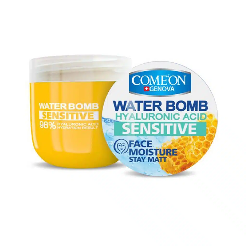 COME'ON FACE MOISTURE WATER BOMB WITH HYALUONIC ACID &amp; HONEY FOR SENSITIVE SKINS