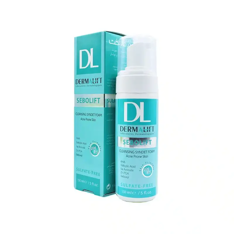 DERMALIFT SeboLift Sebum Regulating Cleansing Syndet foam 150 ml