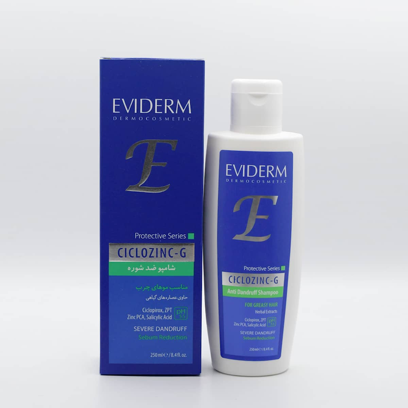 شامپو سیکلوزینک اویدرم 250ml