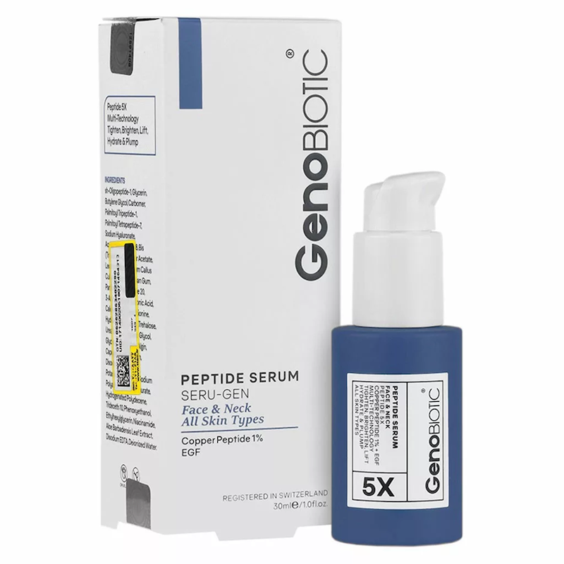 سرم پپتایدی صورت و گردن ژنوبایوتیک 30ml