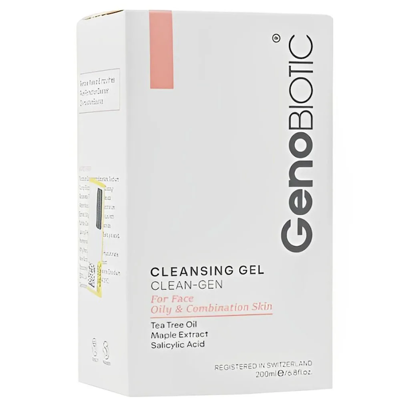 ژل شستشوی صورت ژنوبایوتیک 200ml
